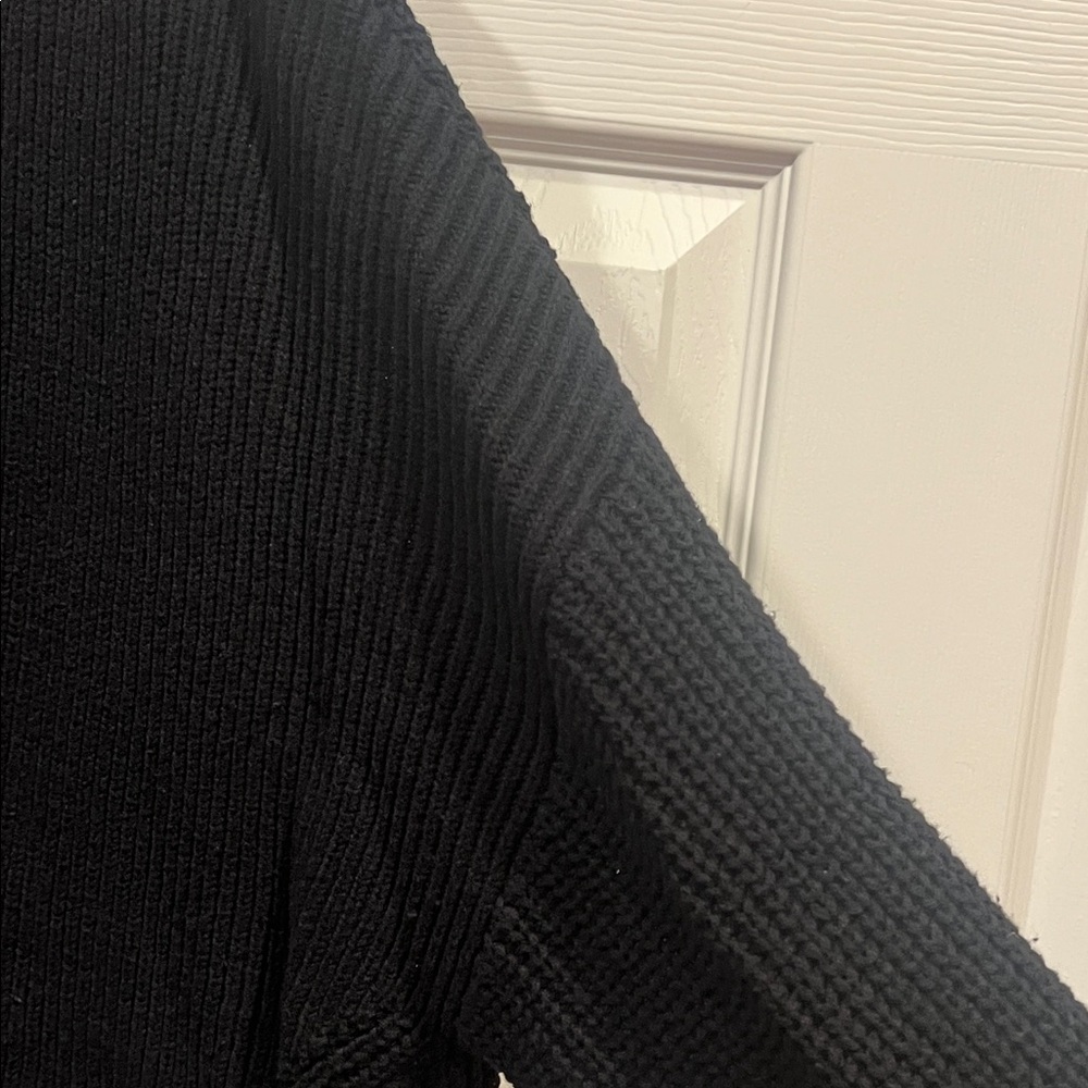 Time and Tru Black Button-Up Cardigan - Picture 6 of 11